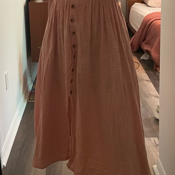 Free People Linen Dress - Picture 3 of 3